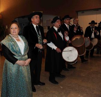 Claude greff accueillie par le ruban de provence a rognonas 1 