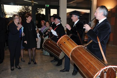 Claude greff accueillie par le ruban de provence a rognonas 5 