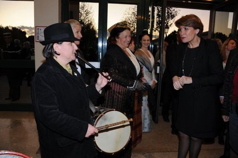 Claude greff accueillie par le ruban de provence a rognonas 6 