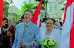 Mariage de marie claire moucadeau en costume d arlesienne 1999 4