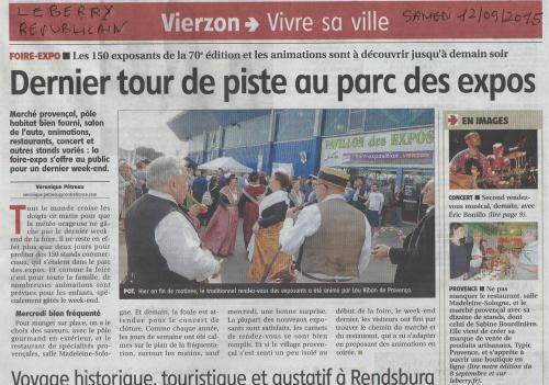 Presse vierzon 12 09 2015